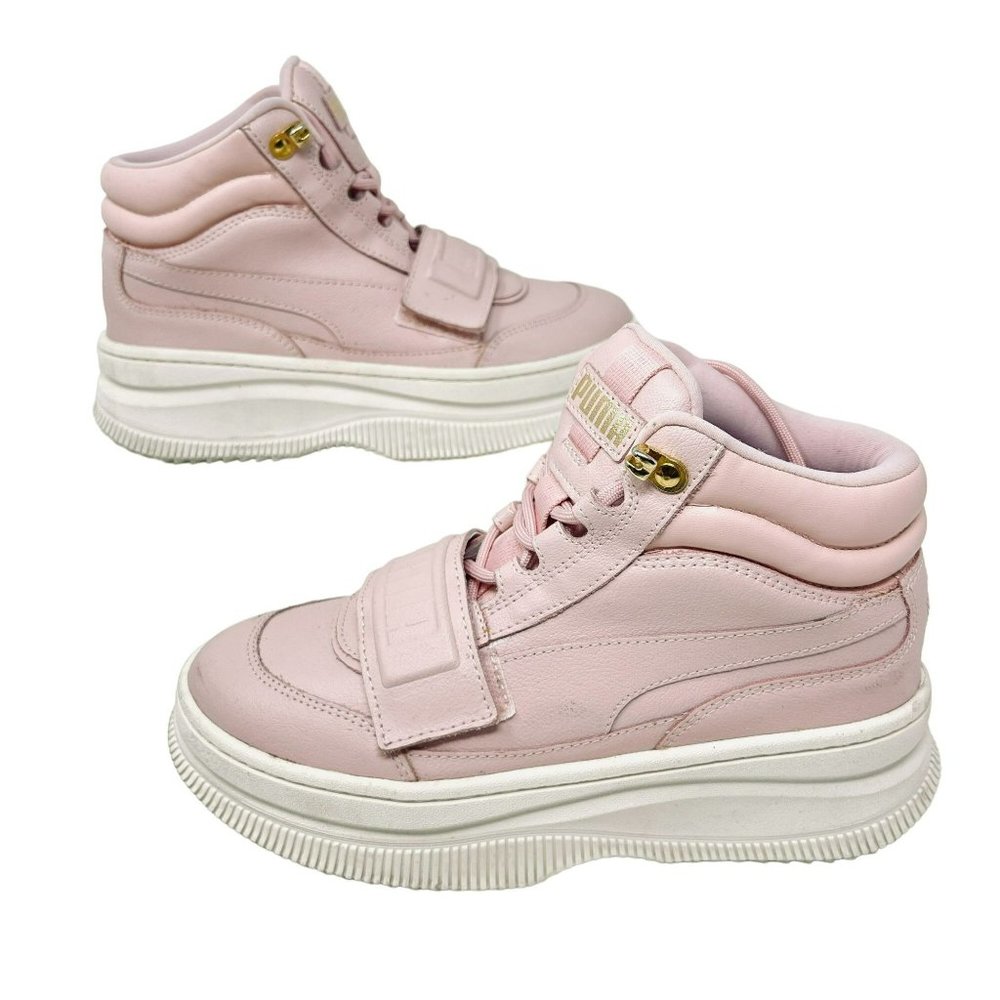 Puma Deva Boot Women‎ 7 Lifestyle Shoes Sneakers Peachskin Marshmellow 374099-02